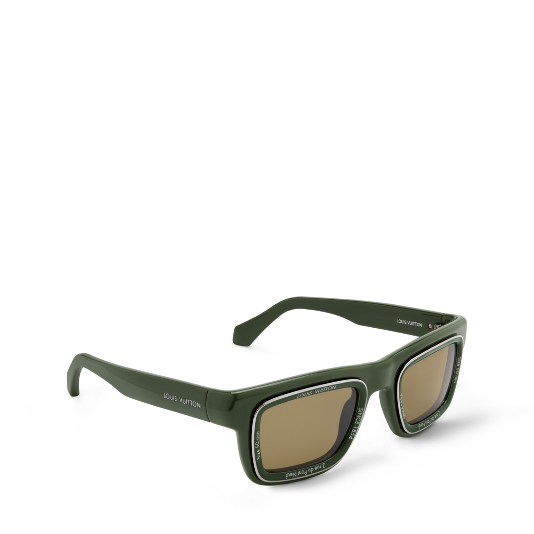 LOUIS VUITTON グリーン オーバーサイズサングラス louis-vuitton--